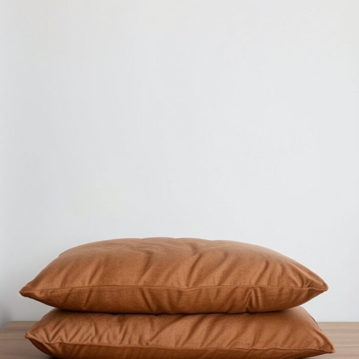 Zestaw 2 lnianych poszewek na poduszki – Cedr