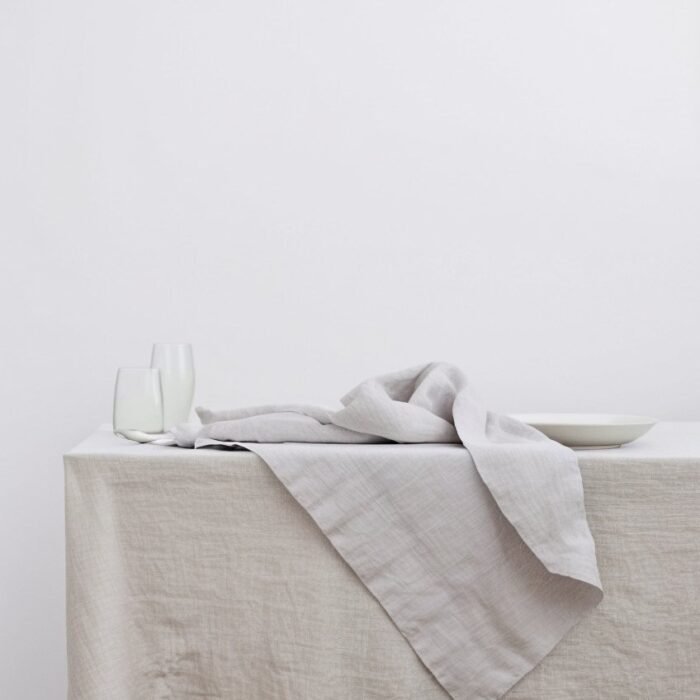 Serwetki lniane - Smoke Grey