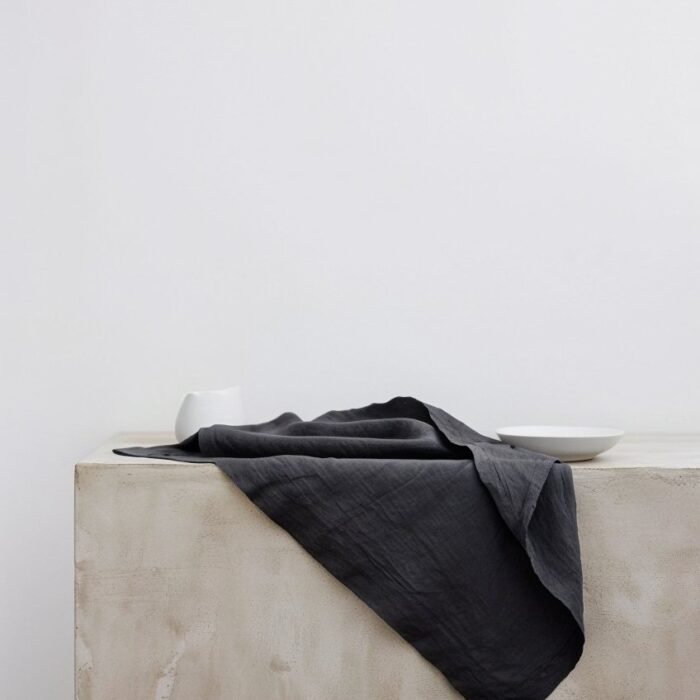 Serwetki lniane - łupkowe