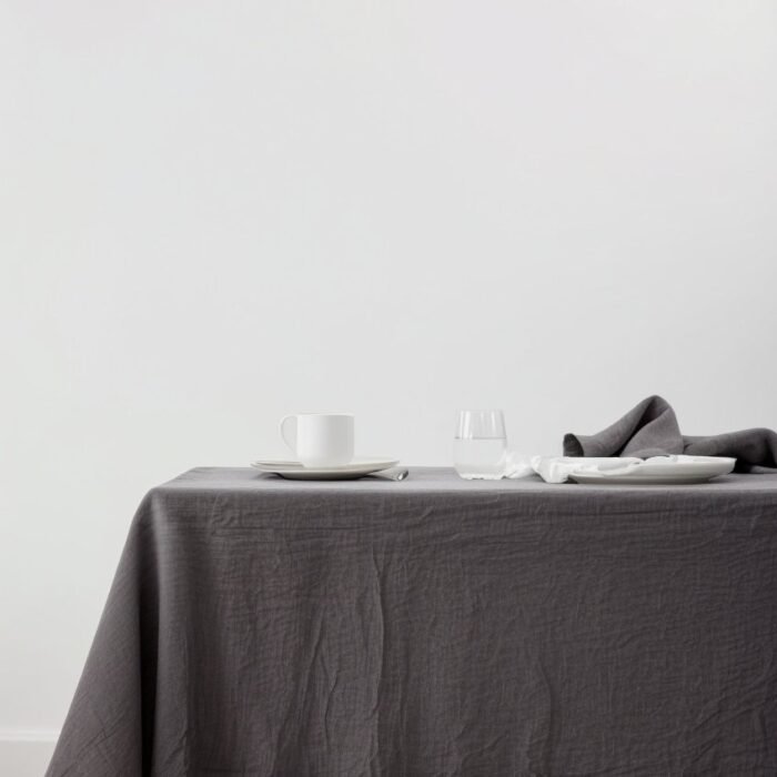 Obrus lniany - Łupek