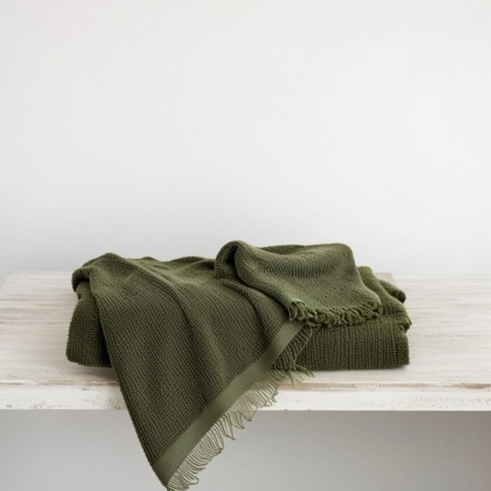 Ręcznik kąpielowy z czystego lnu - Forest