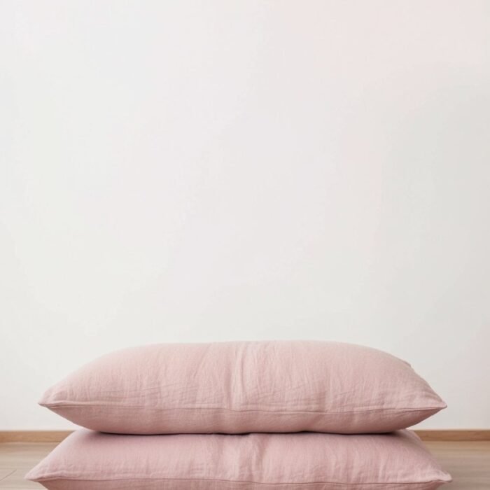 Zestaw 2 lnianych poszewek na poduszki - Zmierzch