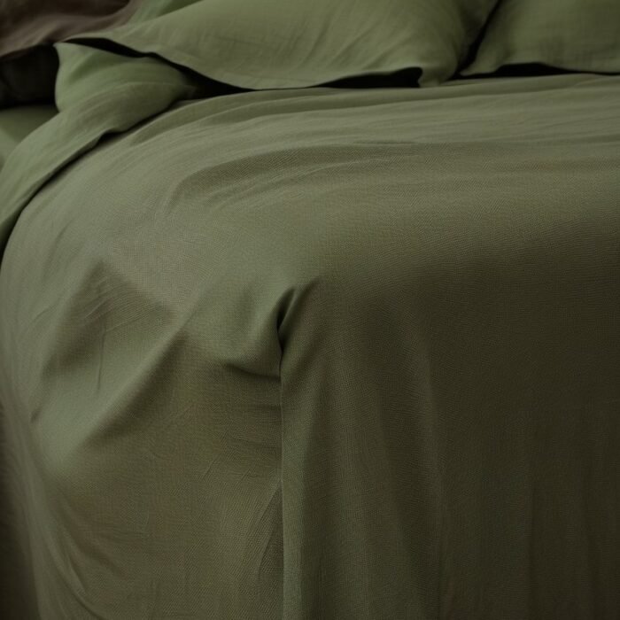 Lniane prześcieradło z gumką - Forest