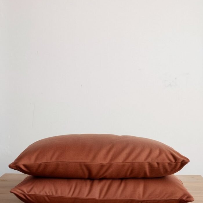 Zestaw 2 lnianych poszewek na poduszki – Sienna