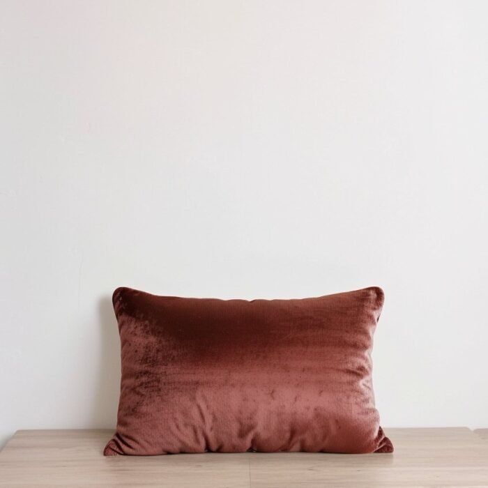 Poszewka na poduszkę Talik Velvet Rectangular - Kasztan